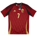 De Bruyne #7 Belgium Home Jersey EURO 2024