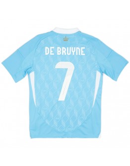 De Bruyne #7 Belgium Away Jersey EURO 2024