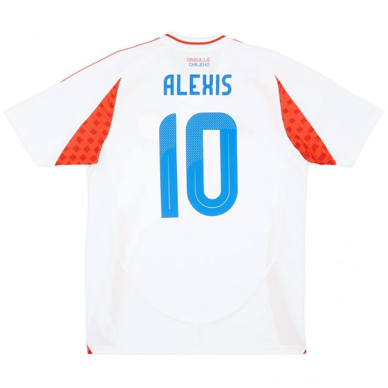 Alexis #10 Chile Away Jersey Copa America 2024