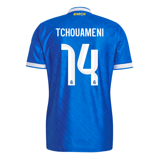 TCHOUAMENI #14 Real Madrid Third Match Jersey Player Version 2025/26