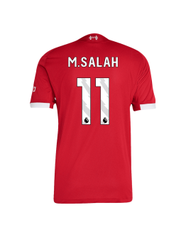M.SALAH #11 Liverpool Home Match Jersey Player Version 2025/26