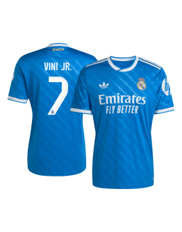 VINI JR. #7 Real Madrid Third Away Jersey 2025/26