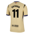 RAPHINHA #11 Barcelona Away Match Jersey Player Version 2025/26 - UCL