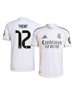 TRENT #12 Real Madrid Home Match Jersey Player Version 2025/26