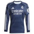 Real Madrid Away Long Sleeve Jersey 2025/26