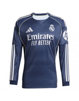Real Madrid Away Long Sleeve Jersey 2025/26