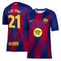 F.DE JONG #21 Barcelona Home Jersey 2025/26 - UCL [Super Replica]