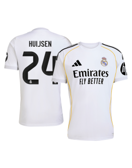 HUIJSEN #24 Real Madrid Home Jersey 2025/26 - [Super Replica]