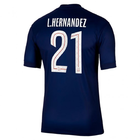 L.HERNANDEZ #21 PSG Home Jersey 2025/26 - [Super Replica]