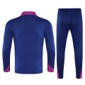 Barcelona 1/4 Zipper Sweat Kit(Top+Pants) Navy 2025/26