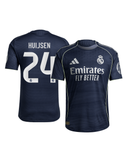 HUIJSEN #24 Real Madrid Away Match Jersey Player Version 2025/26
