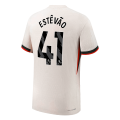 ESTÊVÃO #41 Chelsea Away Match Jersey Player Version 2025/26