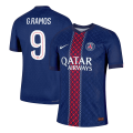 G.RAMOS #9 PSG Home Match Jersey Player Version 2025/26