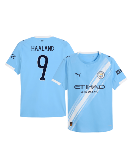 HAALAND #9 Manchester City Home Match Jersey Player Version 2025/26 - Club World Cup