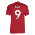 ISAK #9 Liverpool Home Match Jersey Player Version 2025/26