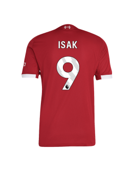 ISAK #9 Liverpool Home Match Jersey Player Version 2025/26