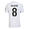 VALVERDE #8 Real Madrid Home Jersey 2025/26 - [Super Replica]