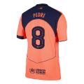 PEDRI #8 Barcelona Third Match Jersey Player Version 2025/26 - UCL