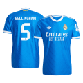 BELLINGHAM #5 Real Madrid Third Away Match Jersey Player Version 2025/26