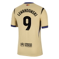 LEWANDOWSKI #9 Barcelona Away Match Jersey Player Version 2025/26 - UCL