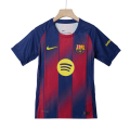 F.DE JONG #21 Barcelona Home Match Jersey Player Version 2025/26