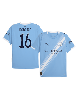 RODRIGO #16 Manchester City Home Jersey 2025/26 - Club World Cup [Super Replica]