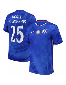 WORLD CHAMPIONS #25 Chelsea Home Jersey 2025/26 - World Champion Badge