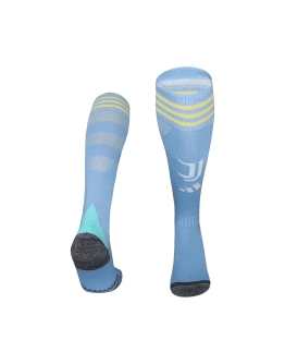 Juventus Away Soccer Socks - Blue 2025/26
