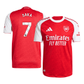 SAKA #7 Arsenal Home Match Jersey Player Version 2025/26