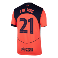 F.DE JONG #21 Barcelona Third Away Jersey 2025/26