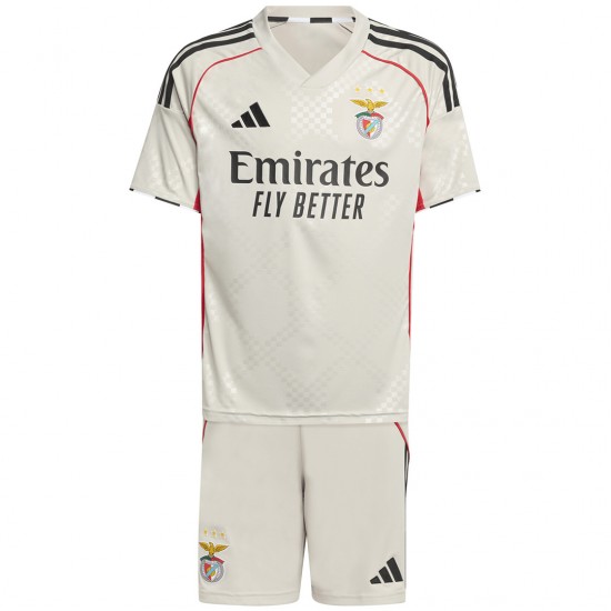 Kids Benfica Away Jersey Kit 2025/26