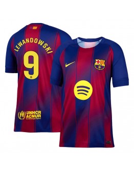LEWANDOWSKI #9 Barcelona Home Jersey 2025/26