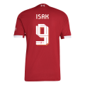 ISAK #9 Liverpool Home Match Jersey Player Version 2025/26 - UCL Font