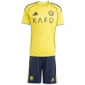 Kids Al Nassr Home Jersey Kit 2025/26