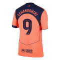 LEWANDOWSKI #9 Barcelona Third Match Jersey Player Version 2025/26 - UCL