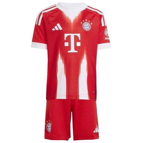 Kids Bayern Munich Home Jersey Kit 2025/26