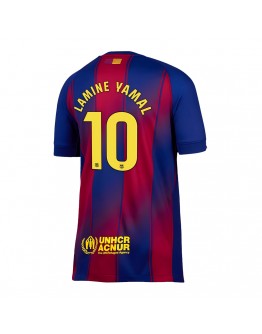 LAMINE YAMAL #10 Barcelona Home Jersey 2025/26