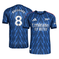 ØDEGAARD #8 Arsenal Away Match Jersey Player Version 2025/26