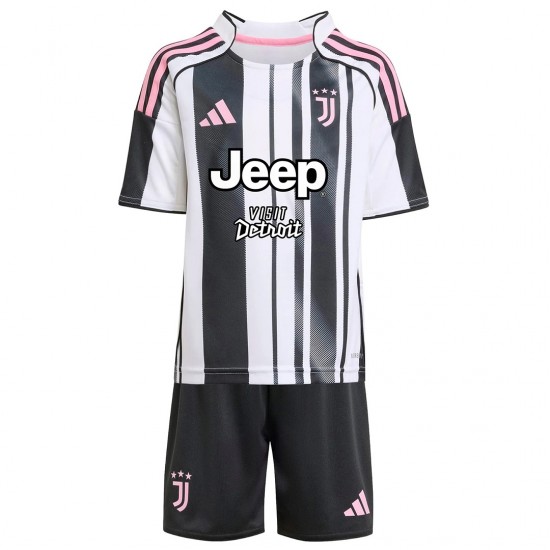 Kids Juventus Home Jersey Kit 2025/26