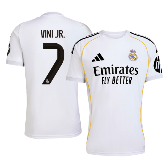 VINI JR. #7 Real Madrid Home Jersey 2025/26 - [Super Replica]