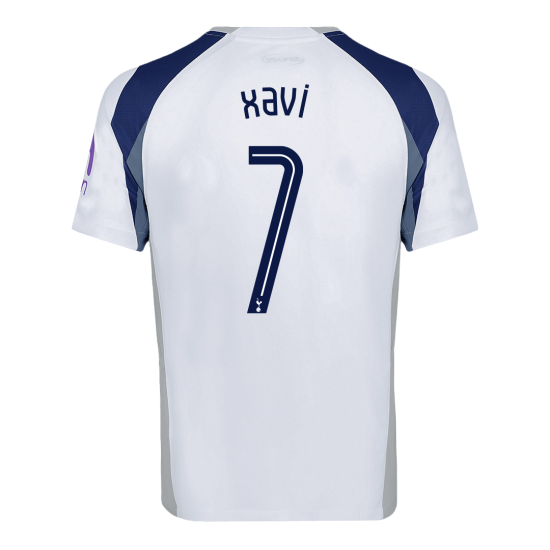 XAVI #7 Tottenham Hotspur Home Jersey 2025/26 - UCL