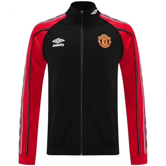 Manchester United Anthem Jacket Red&amp;Black 2025/26
