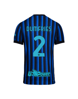 DUMFRIES #2 Inter Milan Home Match Jersey Player Version 2025/26