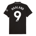HAALAND #9 Manchester City Away Match Jersey Player Verison 2025/26