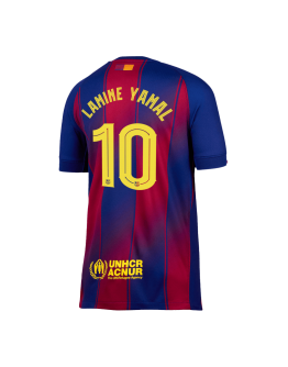 LAMINE YAMAL #10 Barcelona Home Jersey 2025/26 - UCL