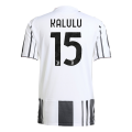 KALULU #15 Juventus Home Match Jersey Player Version 2025/26