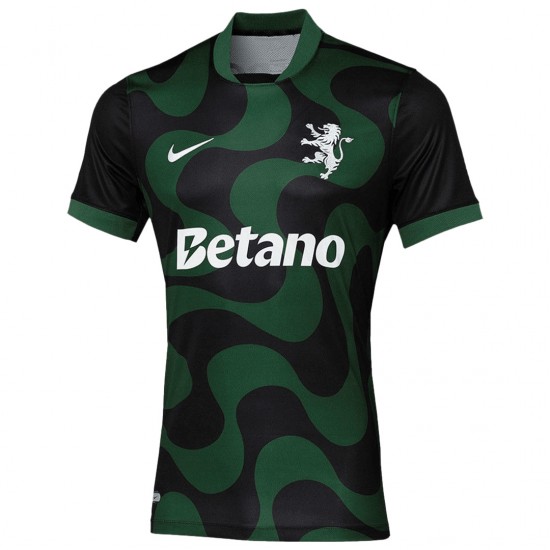 Sporting CP Away Jersey 2025/26 Black