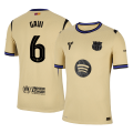 GAVI #6 Barcelona Away Match Jersey Player Version 2025/26 - UCL