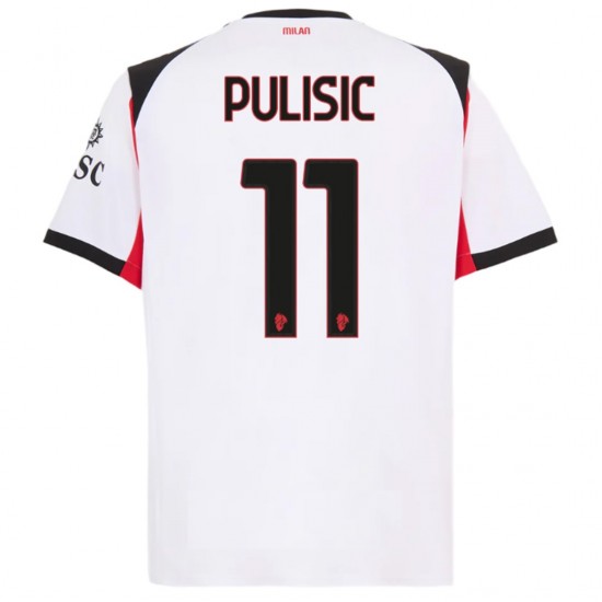 PULISIC #11 AC Milan Away Jersey 2025/26