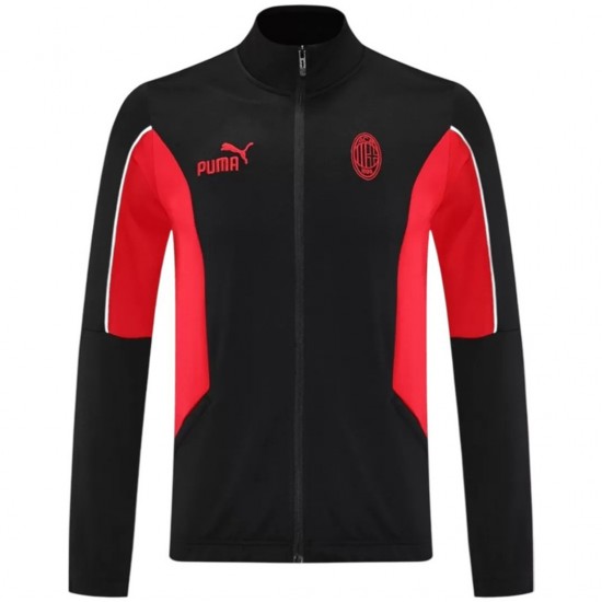 AC Milan Anthem Jacket Black 2025/26